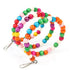 Multicolor Bird Climb Cableway Beads