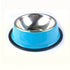 Pet Colorful Steel Bowls