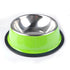 Pet Colorful Steel Bowls