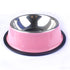 Pet Colorful Steel Bowls